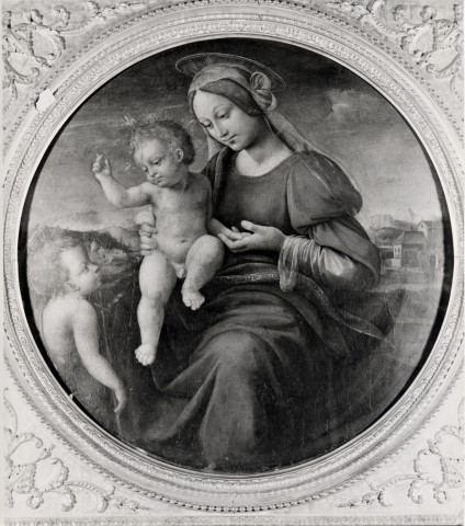 A. C. Cooper — Pecori Domenico - (?) - sec. XVI - Madonna con Bambino e san Giovannino — insieme